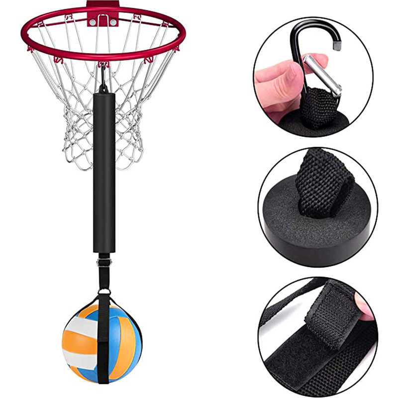 Volleyball Training Hanging Belt Volleyball Jumping Stick Basketball Auxiliary Trainer Touch High smash Training Belt