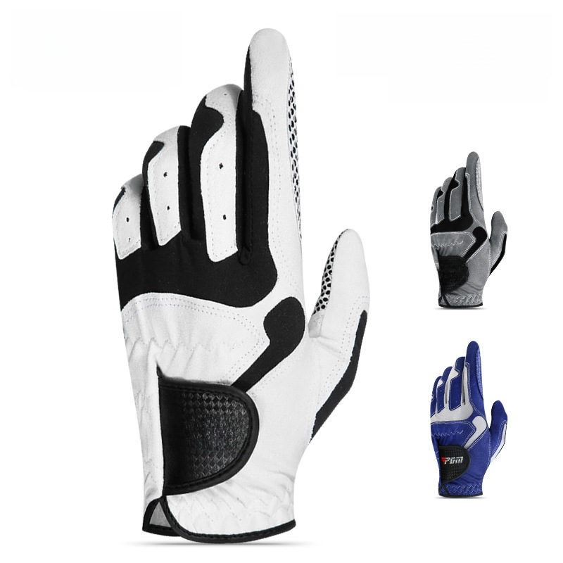 PGM golf gloves men's golf microfiber cloth gloves left hand single non-slip granular Sports men's gloves