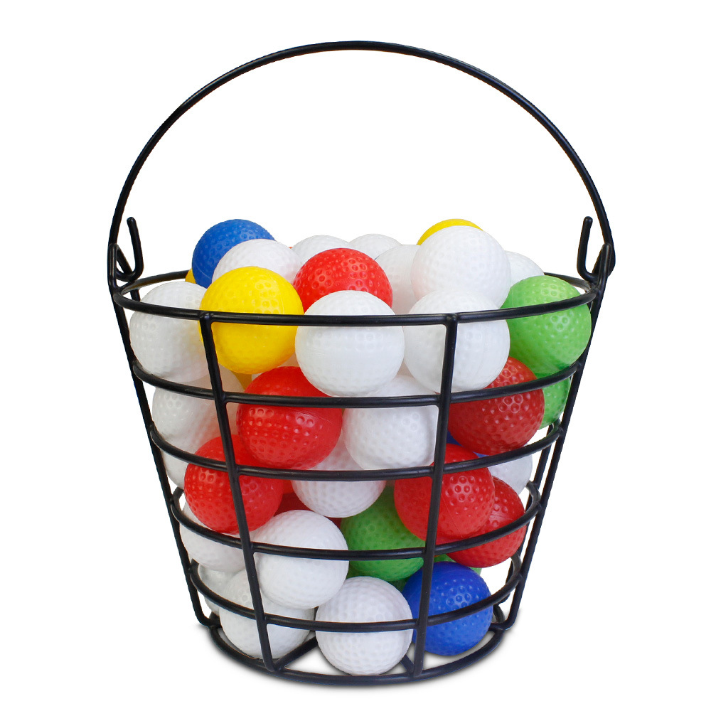 铁丝圈高尔夫球篮 高尔夫装球框 捡球篮 可装50颗球 高尔夫球篮子