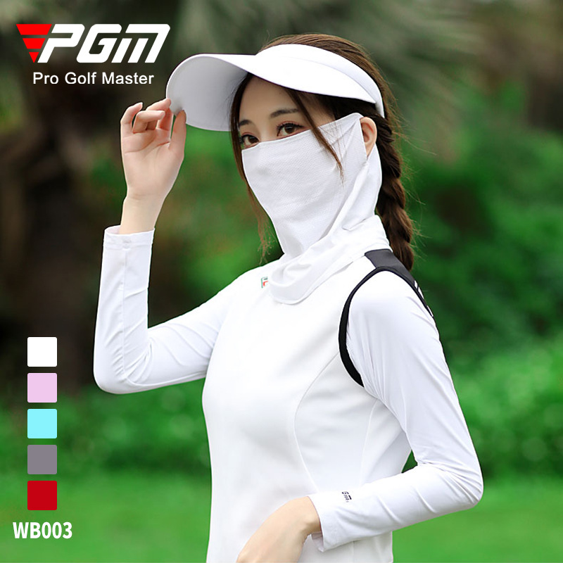 PGM golf sunshade mask for men and women ice silk scarf summer sunshade mask a variety of wearing methods