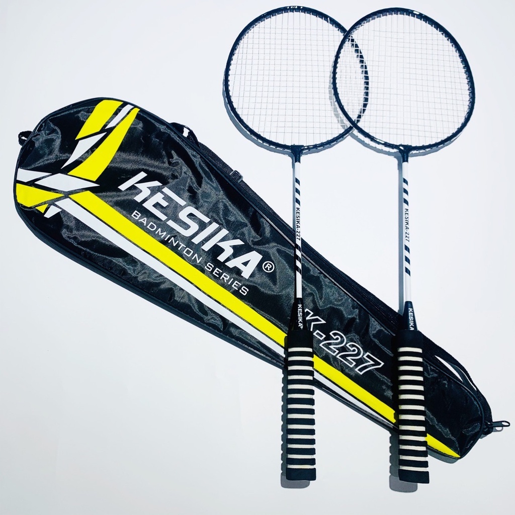 珂斯卡K227分体耐打成人羽毛球业余初级羽毛球拍 赠送3个塑料球