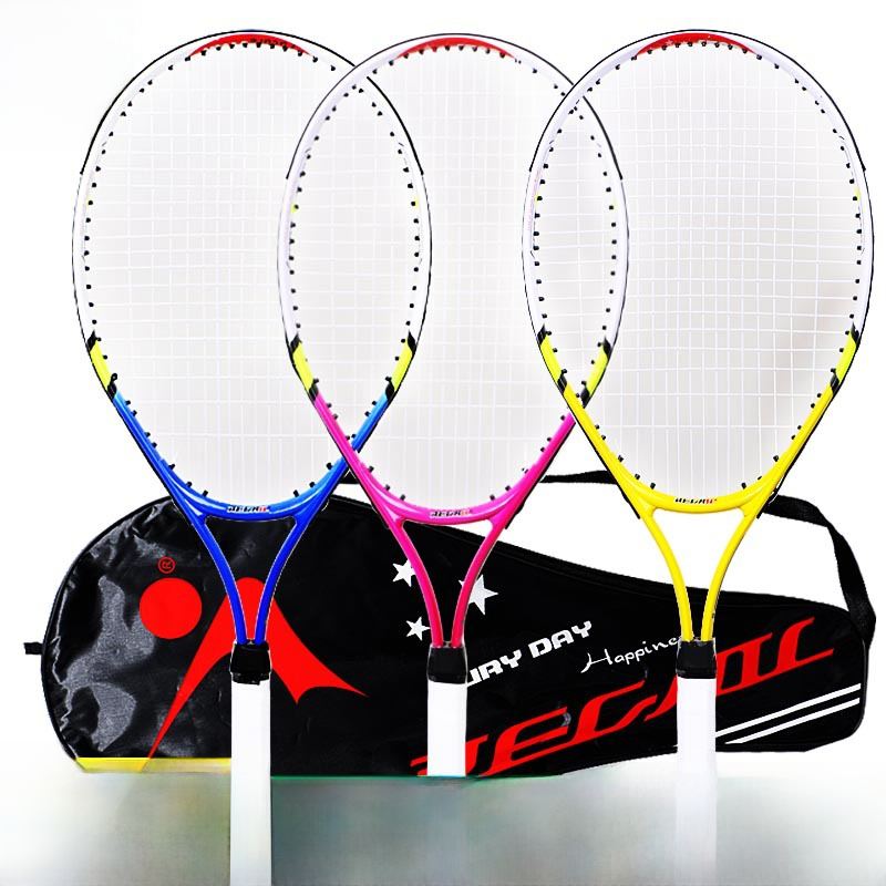 Regail 9991网球拍23寸儿童网球拍WQP青少年铝合金网球拍多色可选