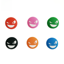 PowerTi fun double-sided laughing grimace tennis racket shock absorber funny silicone shock absorber personality cute