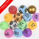 Lottery lottery digital ball number selection digital table tennis gambling entertainment ball tender room number ball 40mm