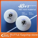 Tuttle 蓝字乒乓球三星级比赛训练用球新材料ABS高弹耐打多球训练