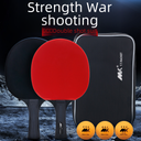 Direct sales MK table tennis racket 3 star racket suit table tennis racket table tennis board game special two racket three ball