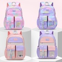 Explosions Primary School Schoolbag Cute Female Ridge Shoulder Anti-splashing Children's Backpack Factory