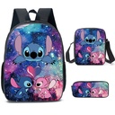 Spot stitch Stitch backpack primary and secondary school students schoolbag children's storage bag a generation of hair