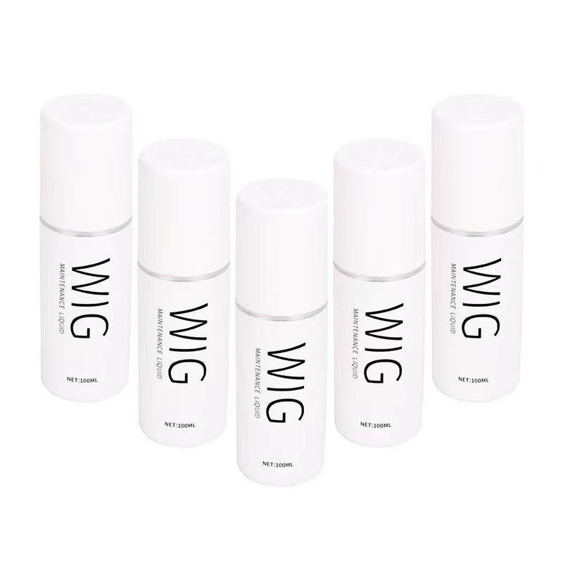 Wig care liquid white bottle 100ml spray type daily care wig anti-boring knotting factory in stock
