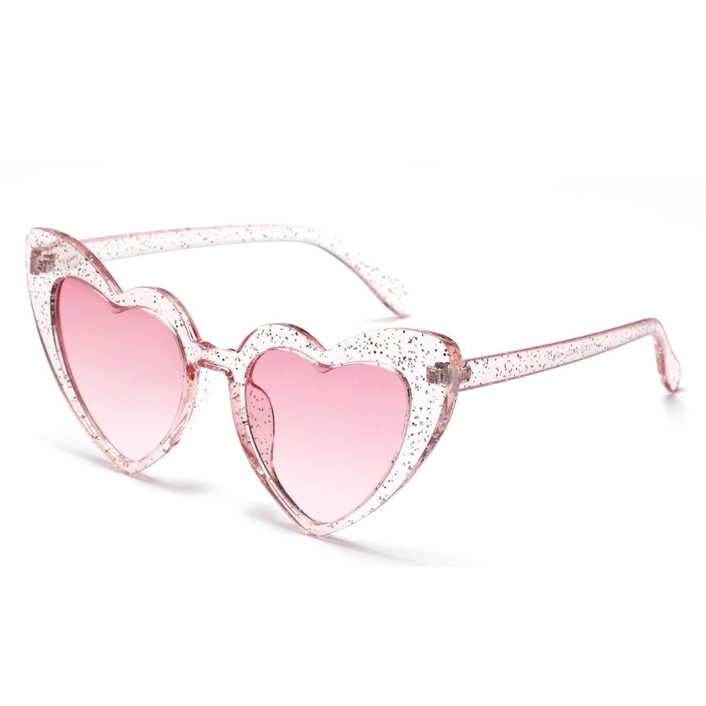 Fashion love sunglasses sunglasses sunscreen sunglasses trend fashion glasses peach heart