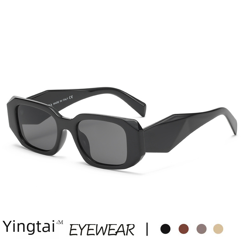 fashionable wide-leg irregular sunglasses personalized Street shooting catwalk men's and women's sunglasses driving glasses 8679