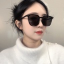 Tea Sunglasses Little Red Book Same Style Retro Box Sunglasses Women's Fashion Trend Men's Glasses