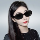 Korean version of gm sunglasses women's high-end sense of the trend of the Internet red sunglasses American retro sunscreen