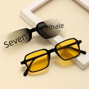 Fashion Square Sunglasses Women's Anti-ultraviolet Sunglasses Internet Celebrity Same Style Catwalk Glasses Men's