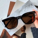 G's same style sunglasses retro beige nail sunglasses women's summer little red book INS Korean style fashion glasses