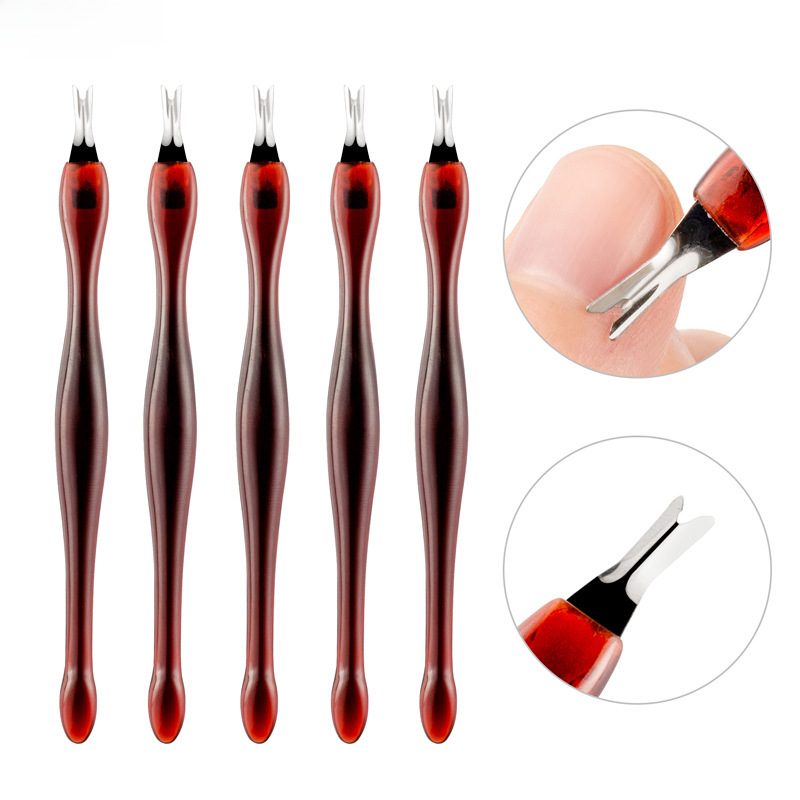 Dead Skin Fork dead skin push dead skin shovel stainless steel dead skin knife barbed manicure dead skin hairpin nail tools