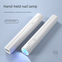 Handheld Nail Art Light Small Portable Nail Art Light Therapy Machine Power Storage Mini Nail Art Suitable
