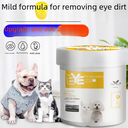 Pet tear-removing eye wipes, 200 pieces of dog cat ear wipes, ear mite removing earwax