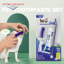 Pet toothpaste dog toothbrush cat toothbrush dog toothbrush dog cat finger set toothbrush dog toothpaste cat tooth cleaning suit