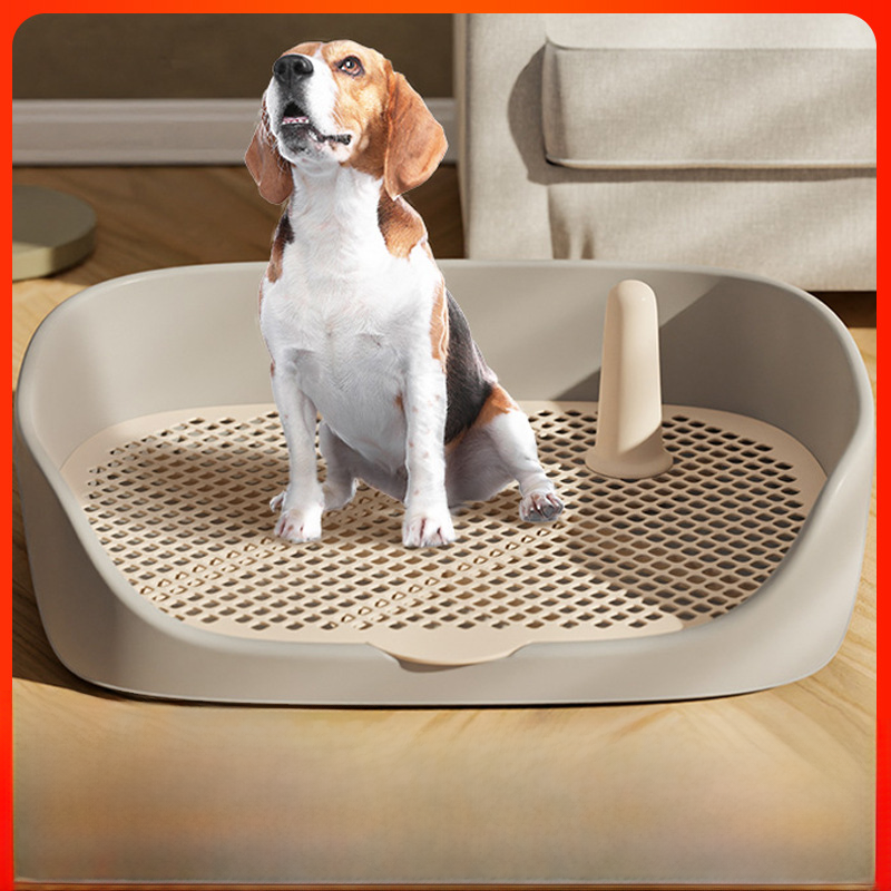 Dog toilet dog sand basin pet dog toilet anti-excrement and urine splash easy to clean small and medium dog potty