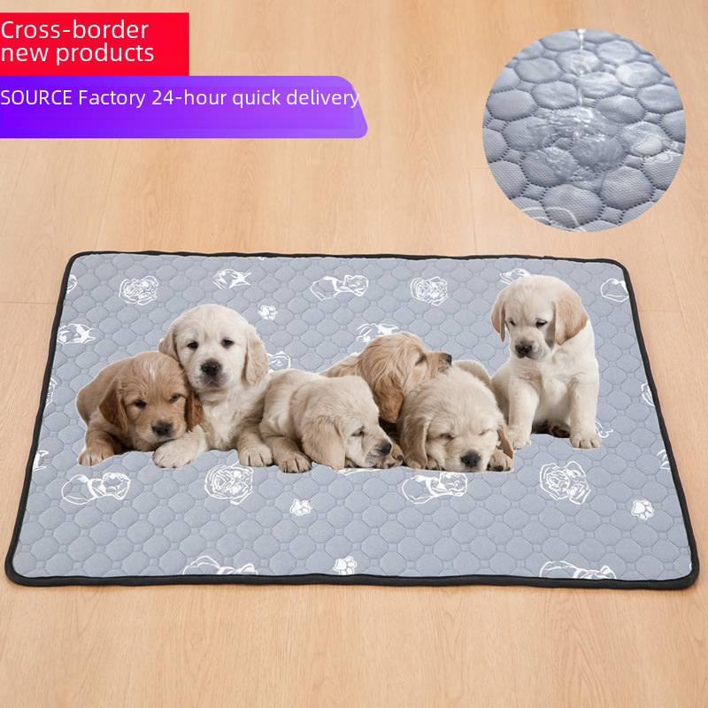 Printed Dog Urine Pad Washable Pet Training Urine Pad Universal Pet Urine Pad for Rabbit Hamster