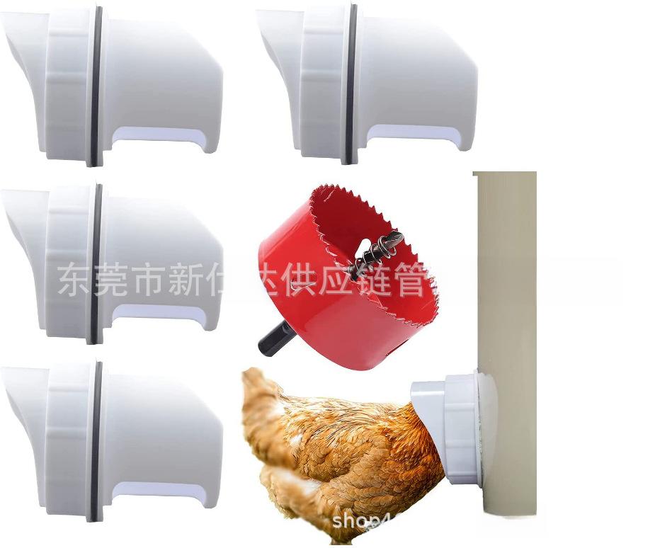 Cross boundary Poultry ProFeeder chicken duck feeder port rainproof DIY gravity automatic Poultry feeder
