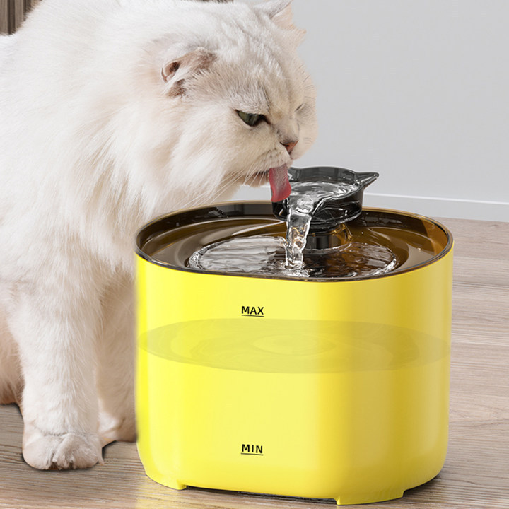 跨境新款猫咪饮水机自动循环流动水喷泉过滤活水智能宠物饮水器