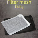 Fish tank filter material net bag fish culture activated carbon nylon zipper fish tank bottom filter thickened fish tank filter material net bag