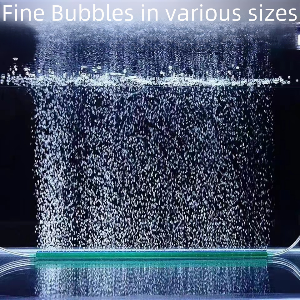 水族增氧气泵气泡石气条鱼缸气泡条气泡石造景气帘装饰纳米气盘石