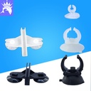Fish tank fixed suction cup glass isolation clip aquarium accessories heating rod LED lamp suction cup