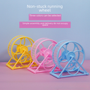 Hamster mute running wheel anti-card foot wheel hamster golden bear running wheel toy wheel bracket hamster supplies