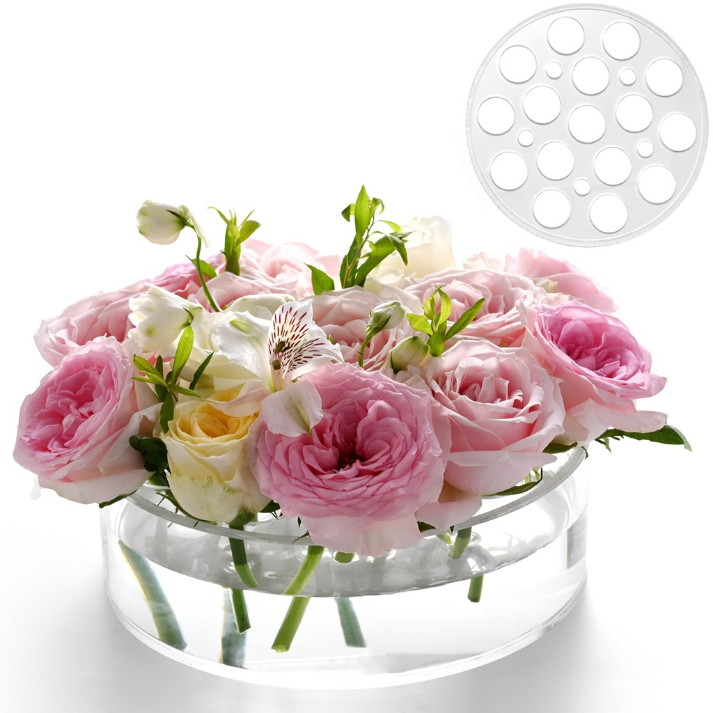 transparent acrylic flower stand hydroponic flower pot rectangular vase INS Nordic creative flower box home decoration