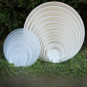 Thickened white round flower pot tray plastic basin tray water tray Basin pad fleshy orchid flower pot base