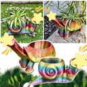 Innovation Turtle Snail Funny Resin Small Flower Pot Courtyard Garden Balcony Decoration Crafts Small Potted Plants