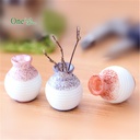 Moss micro landscape succulent plant ornaments photo props ins style simulation creative fine Mouth Vase