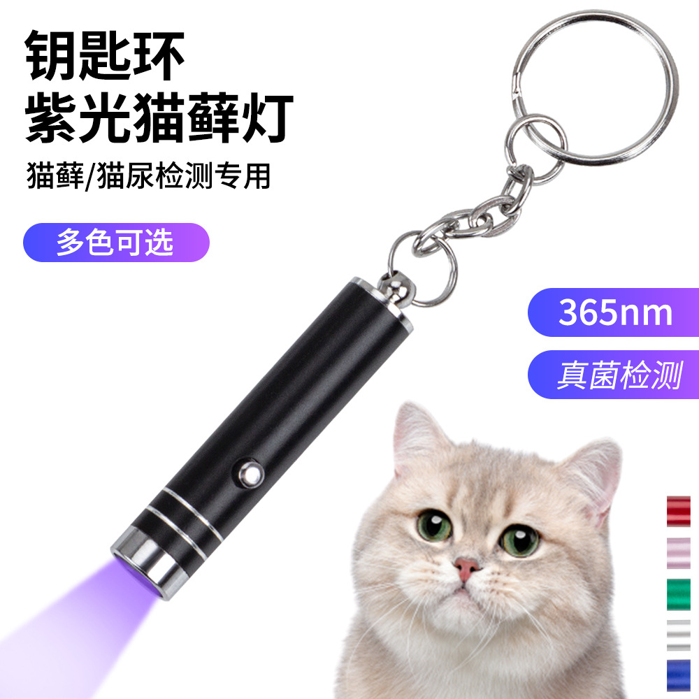 Portable pen-shaped UV UV fluorescent agent test money detector pet urine stain mini cat Moss detection lamp