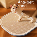 Cat Litter Mat Filter Cat Litter Anti-take-out Plastic Cat Mat Cat Toilet Pet Supplies Leakage Mat Cat Litter Basin Mat
