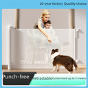 Custom Telescopic Door Fence Indoor Staircase Punch-Free Child Fence Dog Fence Pet Fence