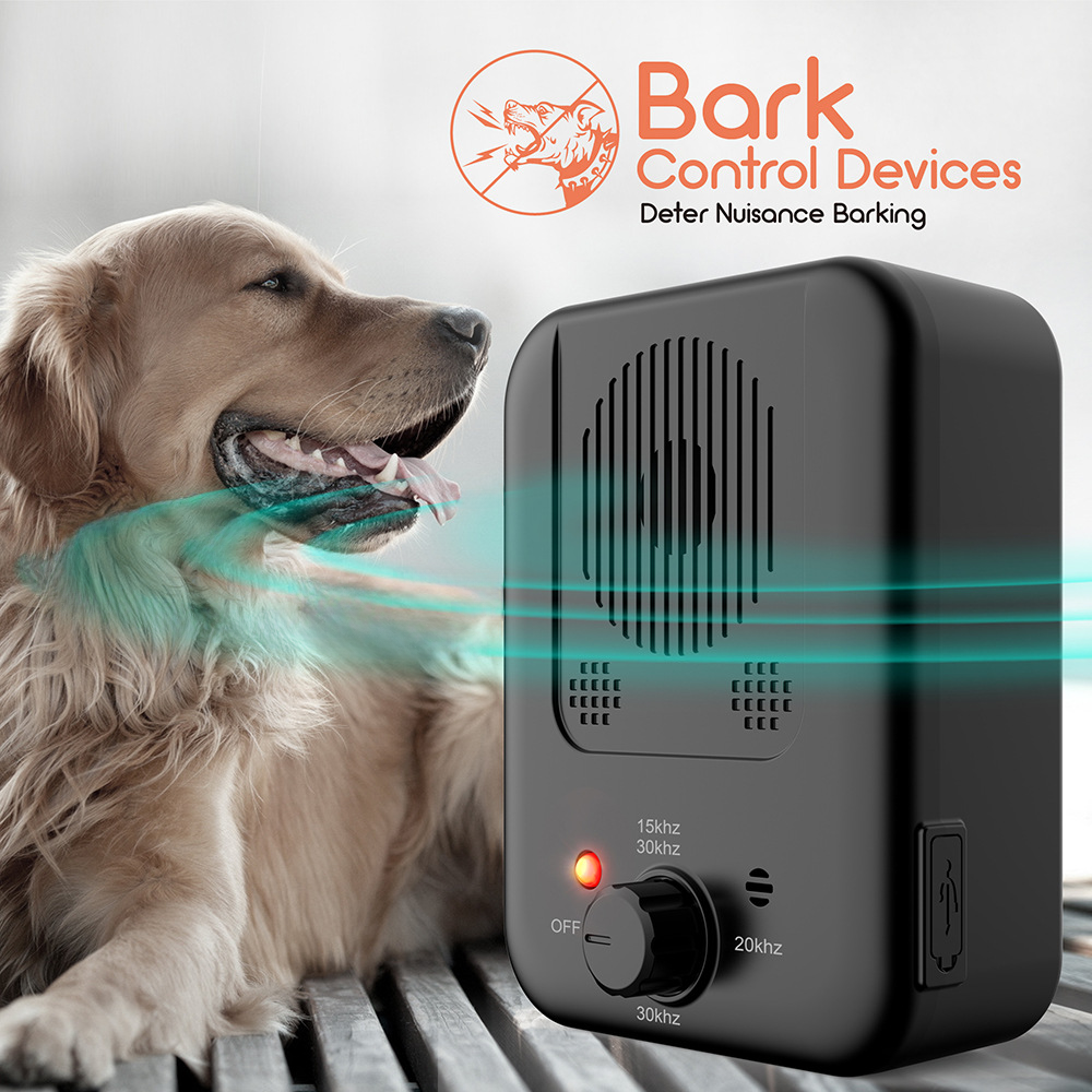 Ultrasonic bark stop anti-dog barking dog trainer