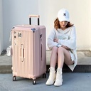Ultra-light large-capacity trolley case 28-inch high-value luggage case women's strong and durable brake password suitcase