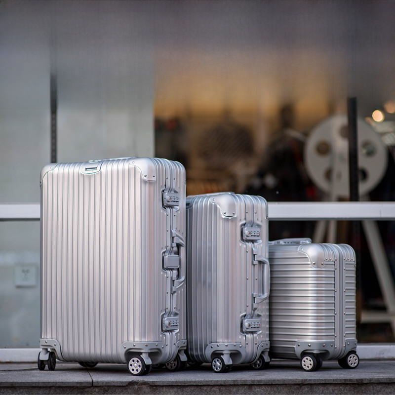 全铝镁合金拉杆箱金属旅行箱万向轮商务登机箱20寸24寸行李箱28寸