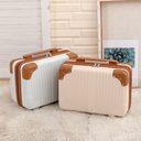 Cosmetic case suitcase 14 inch small suitcase cosmetic bag vintage gift box gift box suitcase