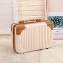 fashion cute girl Heart 14 inch cosmetic case portable travel wash bag home makeup storage bag