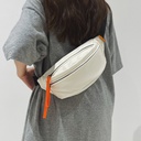 Chest Bag Men's ins Fashionable Small Bag Waterproof Japanese Casual Crossbody Bag Sports Bag Men's Waist Bag Women's Shoulder Bag