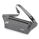 Multi-layer Lightweight Fashion Casual Waist Bag Men and Women Fitness Sports Running Large Capacity Mobile Phone Bag