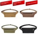 Men's Canvas Mobile Phone Waist Bag Outdoor Sports Mountaineering Running Bag Site Work Stall Men's Mobile Phone Bag