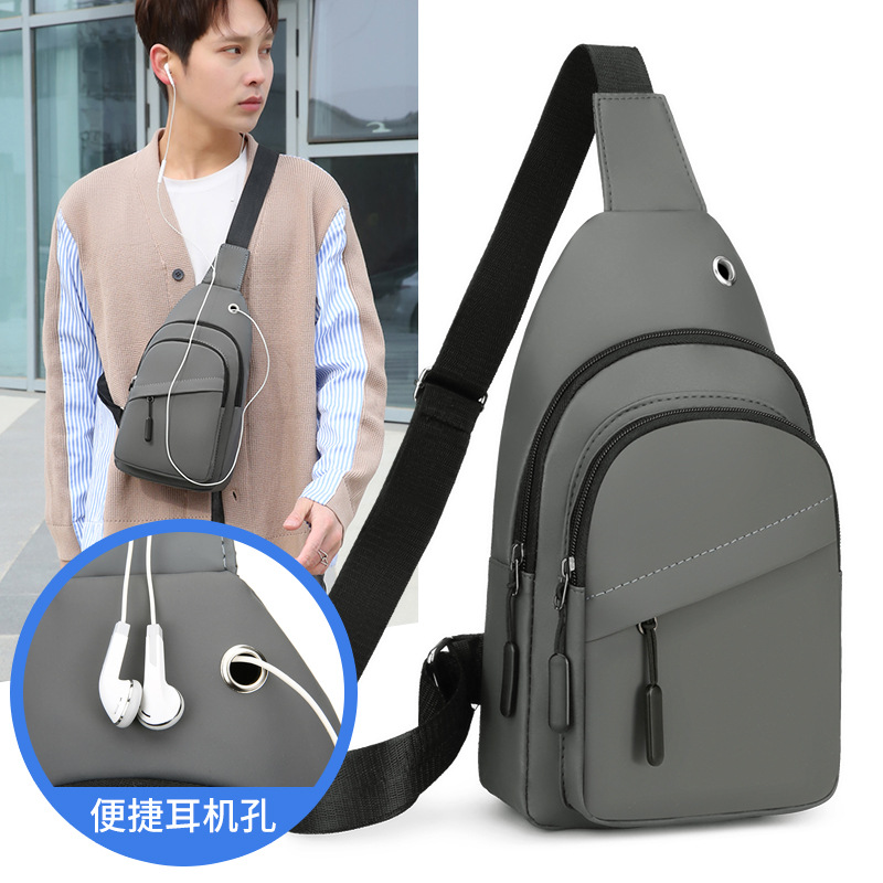 Factory Direct chest bag shoulder bag messenger bag casual fashion waterproof large capacity