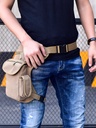 Riding canvas waist leg bag outdoor tactical multi-functional leg bag motorcycle men's bag leisure sports waist bag fishing gear bag