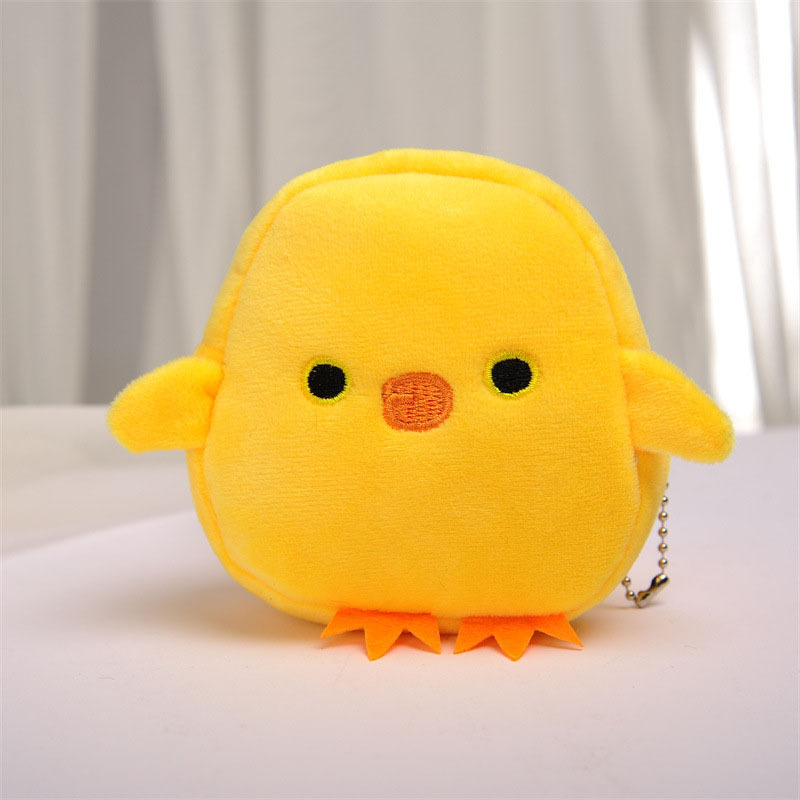 supply of cute penguin small yellow chicken coin purse penguin cartoon creative gifts children's personalized Plush Bag