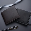 Factory direct men's wallet short wallet business leisure ten yuan supply gift a generation